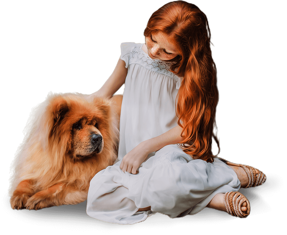 girl with dog - Hizmetlerimiz
